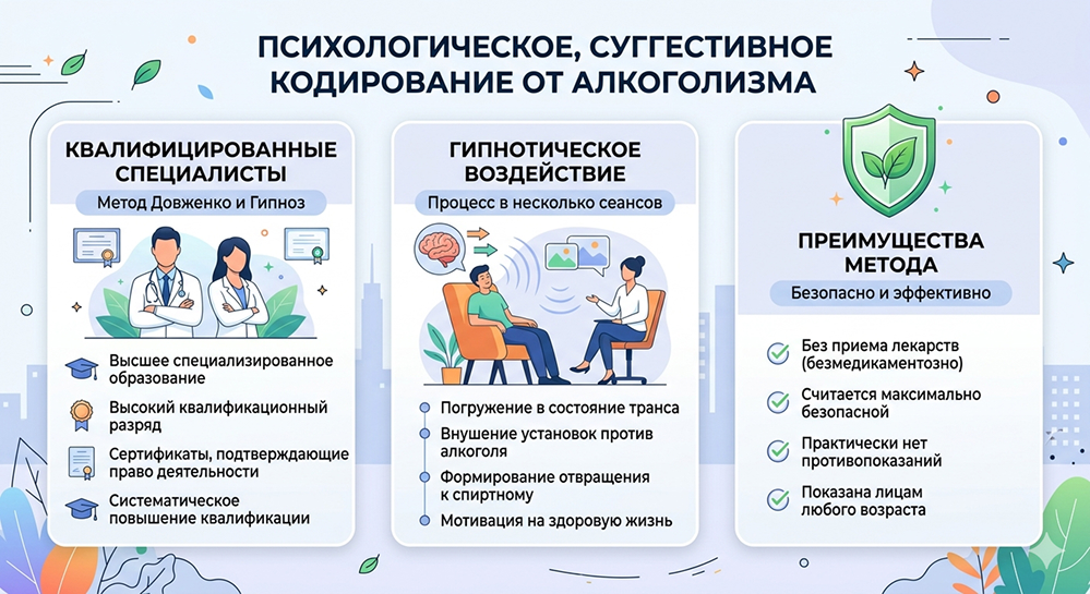 Кодирование от алкоголизма